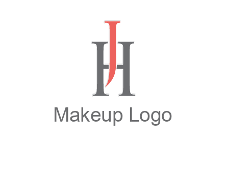 letter j over letter H logo