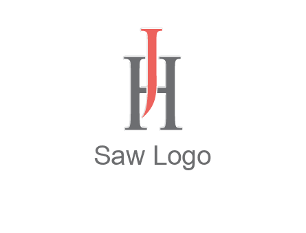 letter j over letter H logo