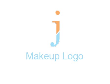 letter J forming letter I