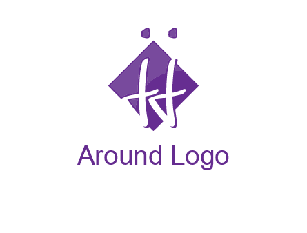 Letters JJ are in a rhombus shape logo