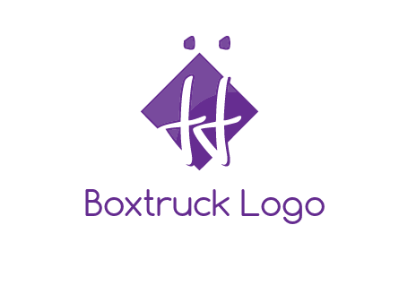 Letters JJ are in a rhombus shape logo