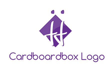 Letters JJ are in a rhombus shape logo