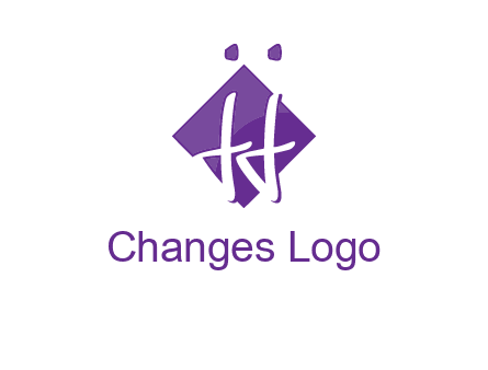 Letters JJ are in a rhombus shape logo