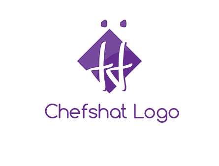 Letters JJ are in a rhombus shape logo