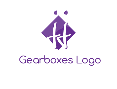 Letters JJ are in a rhombus shape logo
