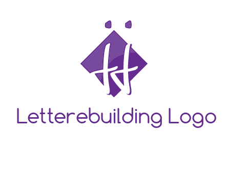 Letters JJ are in a rhombus shape logo