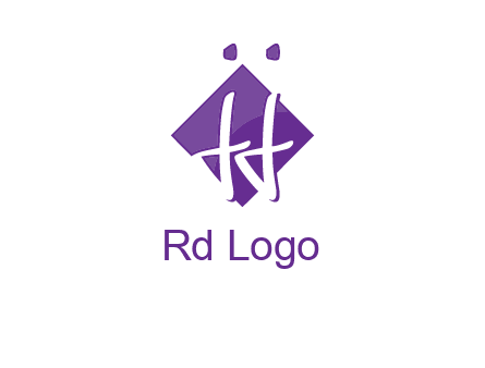 Letters JJ are in a rhombus shape logo