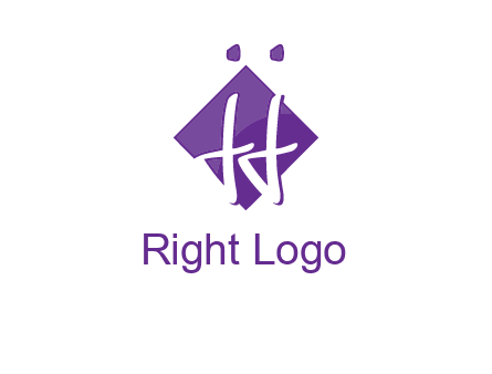 Letters JJ are in a rhombus shape logo