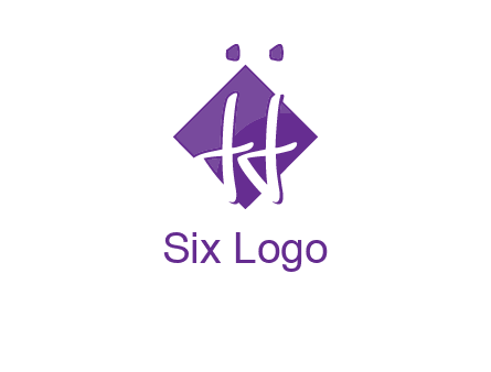Letters JJ are in a rhombus shape logo