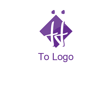 Letters JJ are in a rhombus shape logo