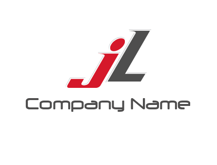 letter jl logo