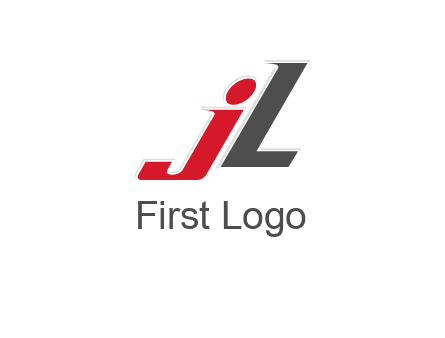 letter jl logo