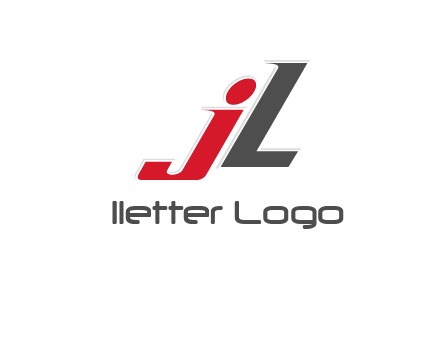 letter jl logo