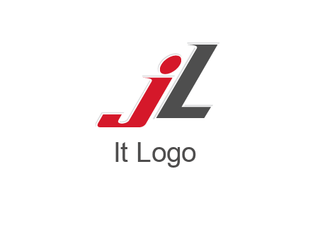 letter jl logo