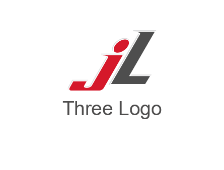 letter jl logo
