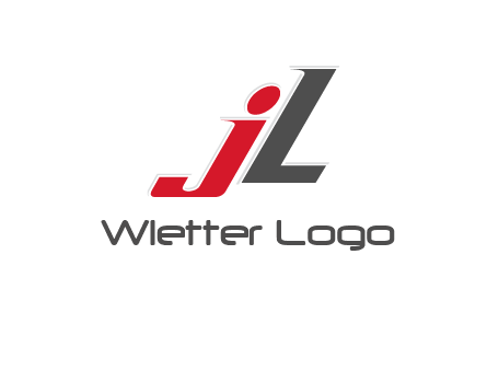 letter jl logo