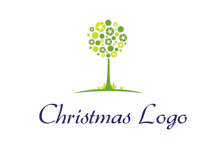 shutters as tree photography logo