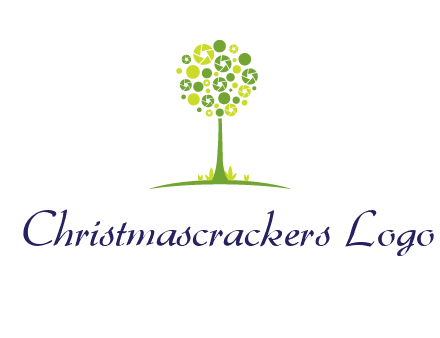 shutters as tree photography logo