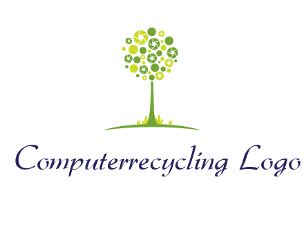 shutters as tree photography logo