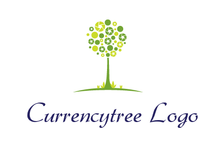 shutters as tree photography logo