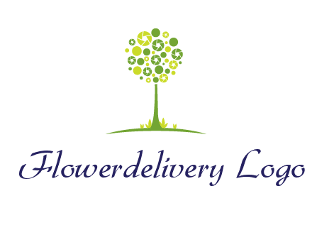 shutters as tree photography logo