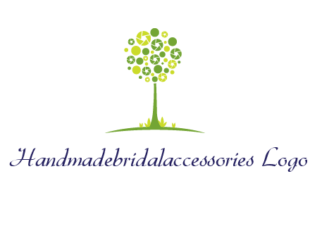 shutters as tree photography logo