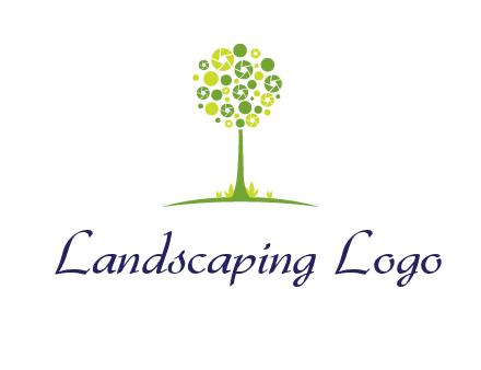 shutters as tree photography logo