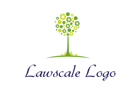 shutters as tree photography logo