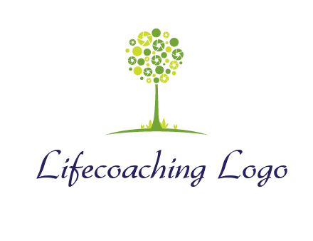 shutters as tree photography logo