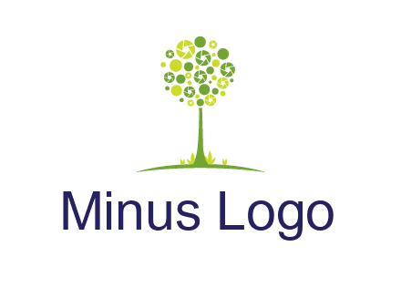 shutters as tree photography logo
