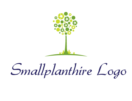 shutters as tree photography logo