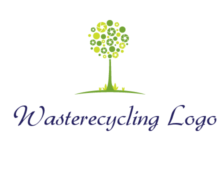 shutters as tree photography logo