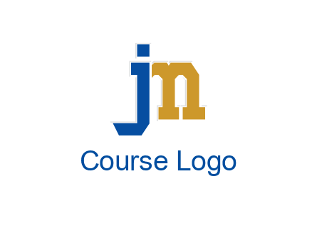 letter jm logo