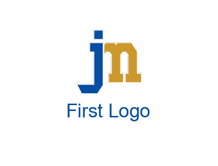 letter jm logo