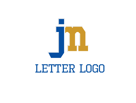 letter jm logo