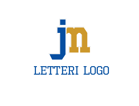 letter jm logo