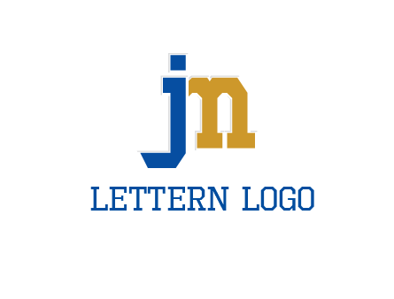 letter jm logo