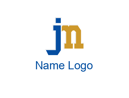 letter jm logo