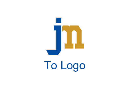 letter jm logo
