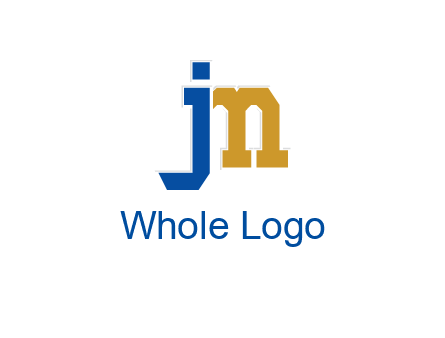 letter jm logo