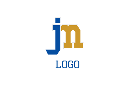 letter jm logo