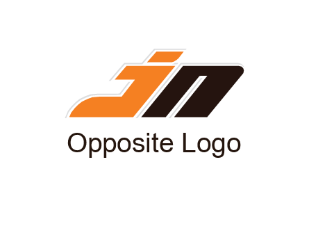 letter jn logo