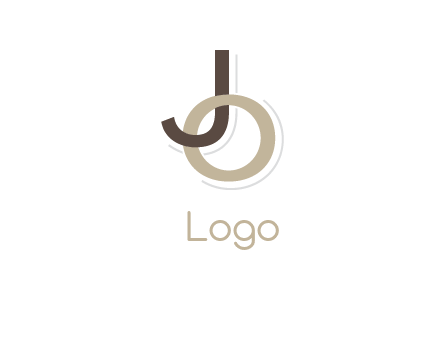 letter jo logo