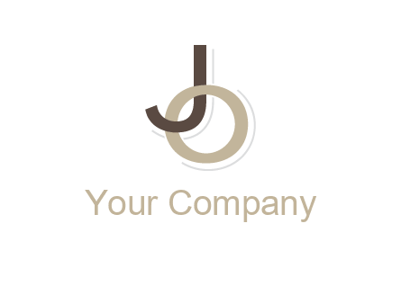 letter jo logo