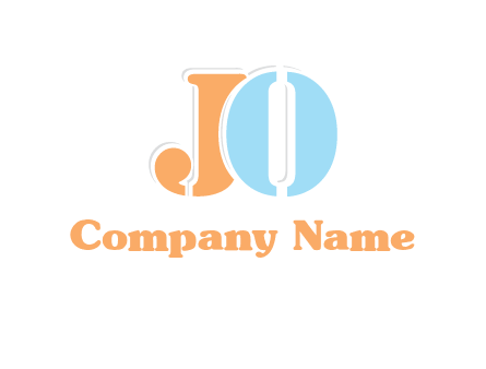 letter jo logo