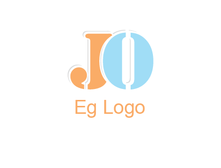 letter jo logo