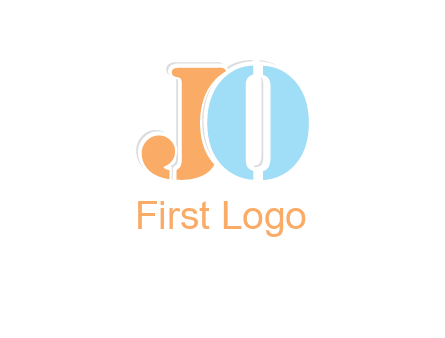 letter jo logo