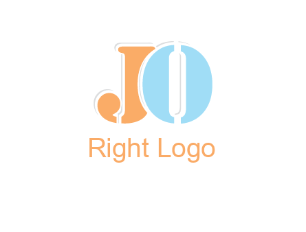 letter jo logo
