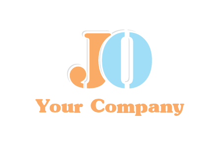 letter jo logo