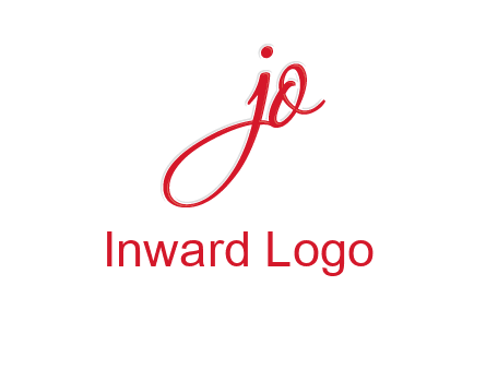 elegant letter jo logo